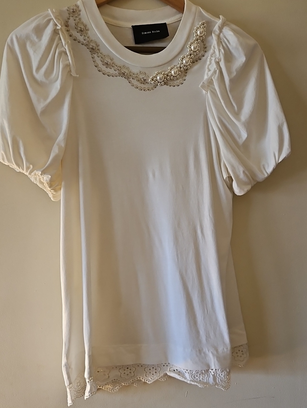 Lace-Trimmed Simone Rocha Tee